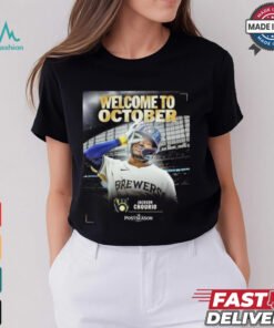 Jackson Chourio Welcome To October 2024 Shirt