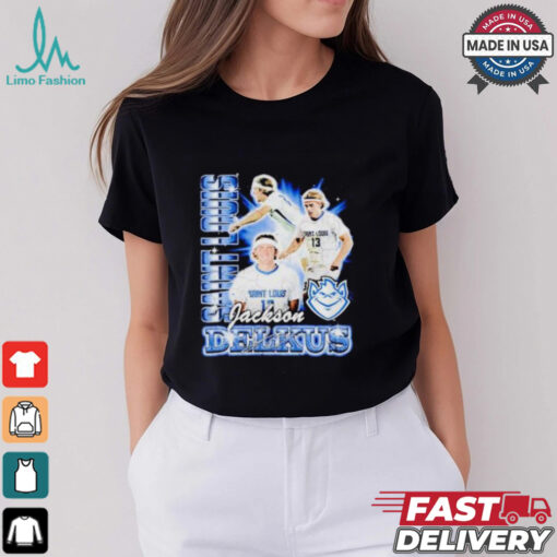 Jackson Delkus Saint Louis Billikens signature vintage graphic shirt