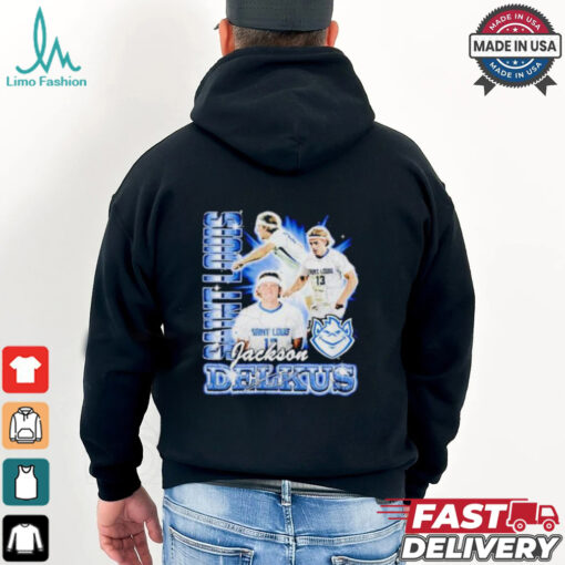 Jackson Delkus Saint Louis Billikens signature vintage graphic shirt