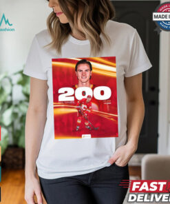 Jake Bean Calgary Flames 200 NHL Games Poster t shirt