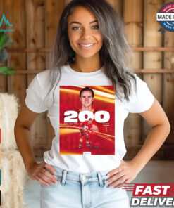 Jake Bean Calgary Flames 200 NHL Games Poster t shirt