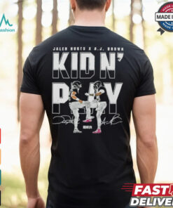 Jalen Hurts X AJ Brown Philadelphia Eagles Kid N’ Play Shirt