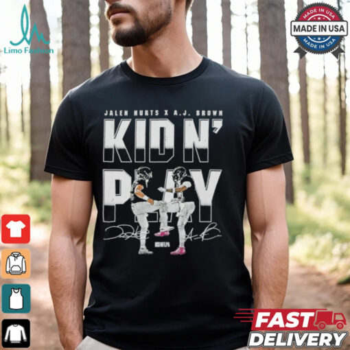 Jalen Hurts X AJ Brown Philadelphia Eagles Kid N’ Play Shirt