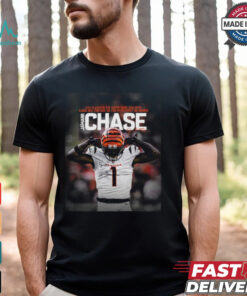 Ja’marr Chase Cincinnati Bengals 4000 Rec YDS and 30 TDS In His First 50 Games 5th Player T Shirt