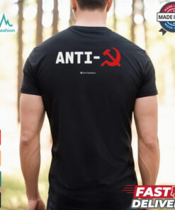 James Lindsay Wearing Anti Communist Symbol New Discourses Shirt