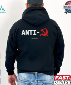 James Lindsay Wearing Anti Communist Symbol New Discourses Shirt