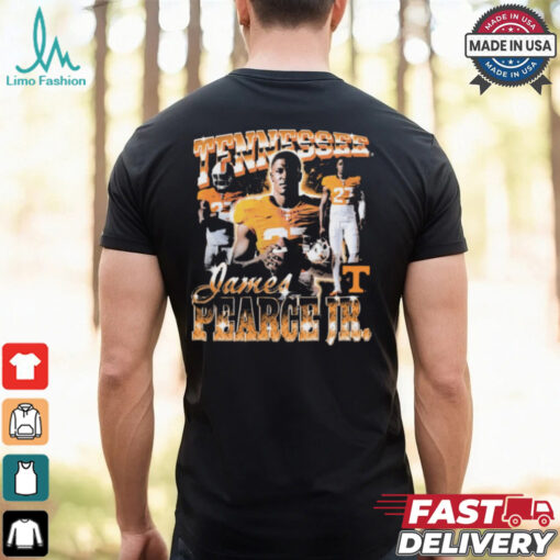 James Pearce Jr. Tennessee Volunteers 90s Graphic t shirt