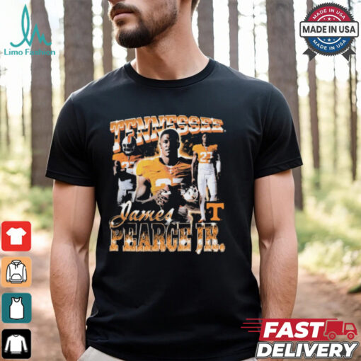 James Pearce Jr. Tennessee Volunteers 90s Graphic t shirt