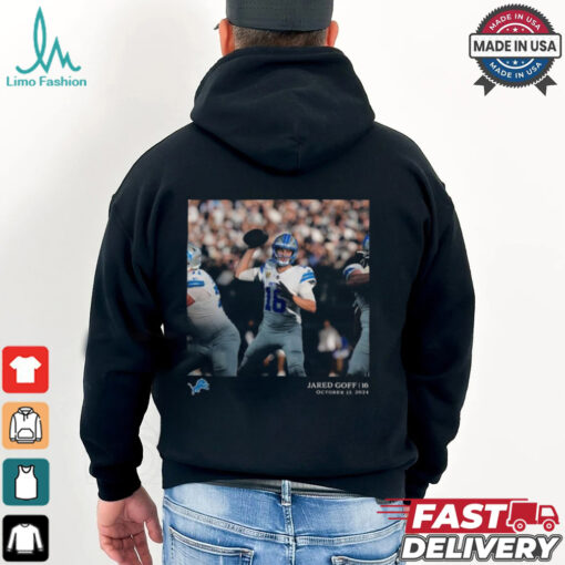 Jared Goff Detroit Lions NFL Flash Features Week 6 Shirt