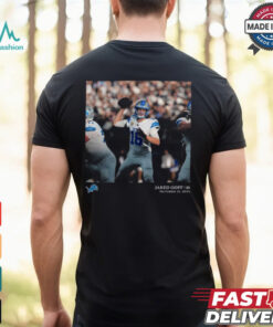 Jared Goff Detroit Lions NFL Flash Features Week 6 Shirt