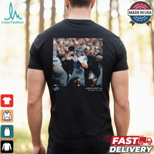 Jared Goff Detroit Lions NFL Flash Features Week 6 Shirt