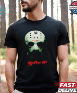 Jason Voorhees Friday The 13th mask Halloween graphic shirt