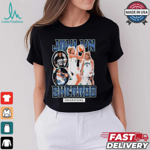 Jaylyn Sherrod New York Liberty WNBA Dreamathon T Shirts