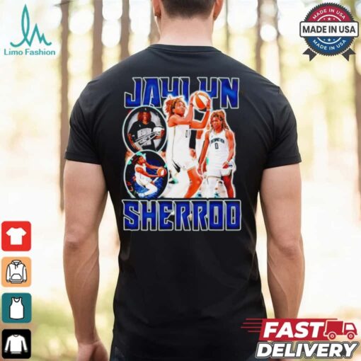 Jaylyn Sherrod New York Liberty Winner picture collage shirt