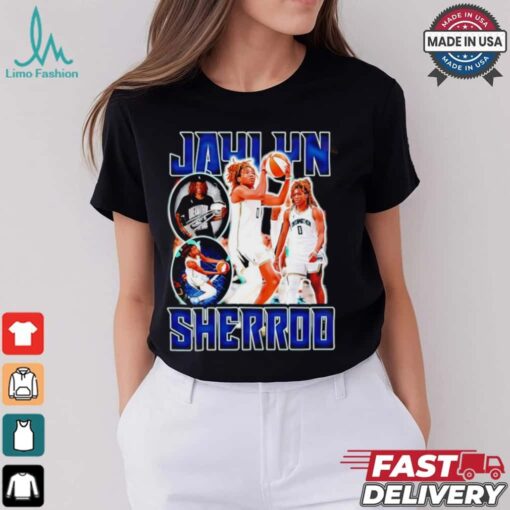 Jaylyn Sherrod New York Liberty Winner picture collage shirt