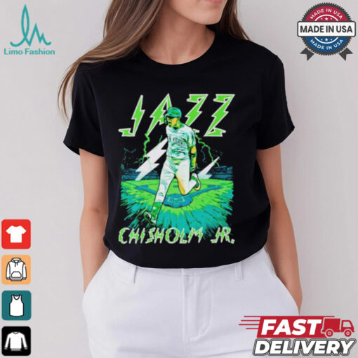 Jazz Chisholm Jr New York Yankees baseball graphic shirt