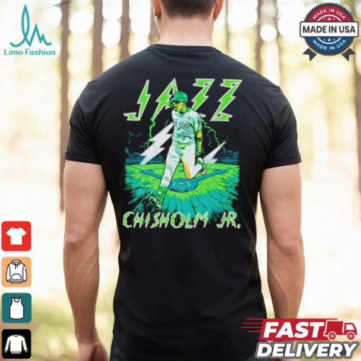 Jazz Chisholm Jr New York Yankees baseball graphic shirt