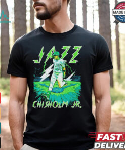 Jazz Chisholm Jr New York Yankees baseball graphic shirt