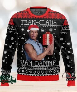 Jean Claus Van Damme Christmas Ugly Christmas Sweater