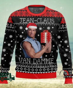 Jean Claus Van Damme Christmas Ugly Christmas Sweater