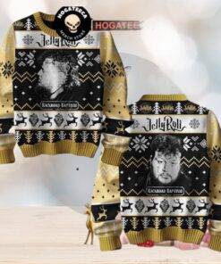 Jelly Roll Backroad Baptism Christmas Sweater Chirstmas Gifts 2024 Xmas For Family And Friends Ugly Sweater