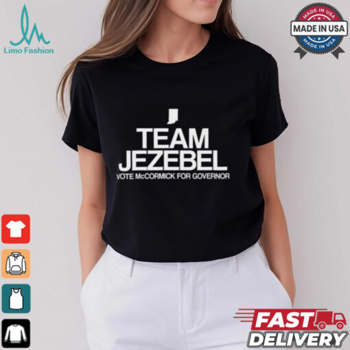 Jennifer Mccormick Team Jezebel Shirt