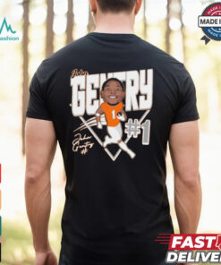 John Gentry 1 NCAA Sam Houston Bearkats football Caricature Signature t shirt