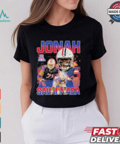 Jonah Savaiinaea Arizona Wildcats Football T Shirt