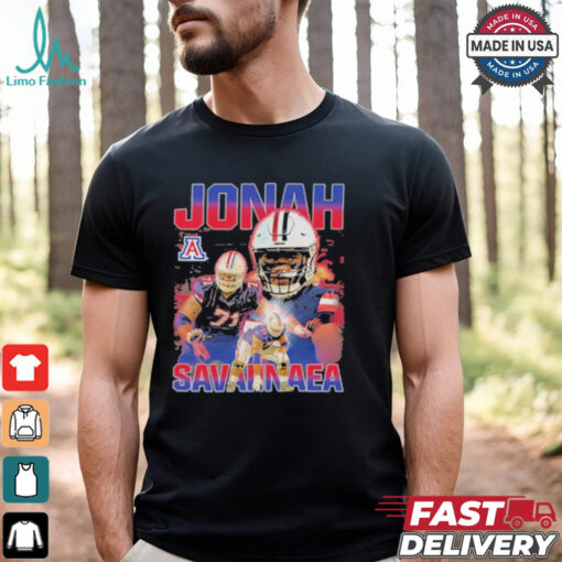 Jonah Savaiinaea Arizona Wildcats Football T Shirt