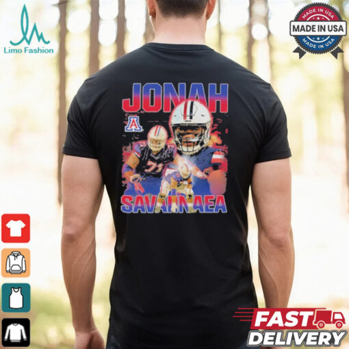 Jonah Savaiinaea Arizona Wildcats Football T Shirt