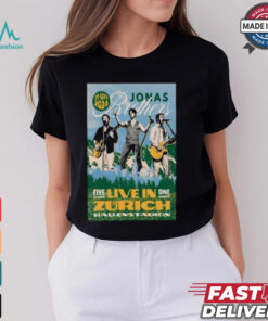 Jonas Brothers September 29 2024 Live At Zurich, Hallenstadion Concert Shirt