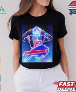 Josh Allen Buffalo Bills neon shirt