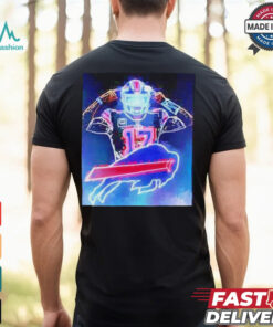 Josh Allen Buffalo Bills neon shirt