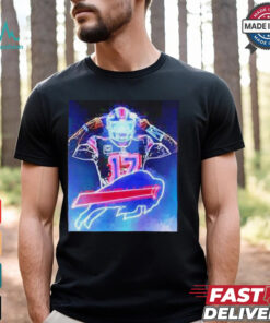 Josh Allen Buffalo Bills neon shirt