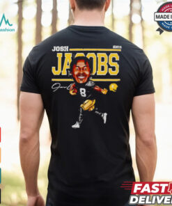 Josh Jacobs cartoon home run signature shirt