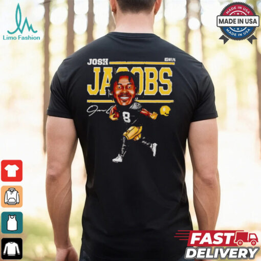 Josh Jacobs cartoon home run signature shirt