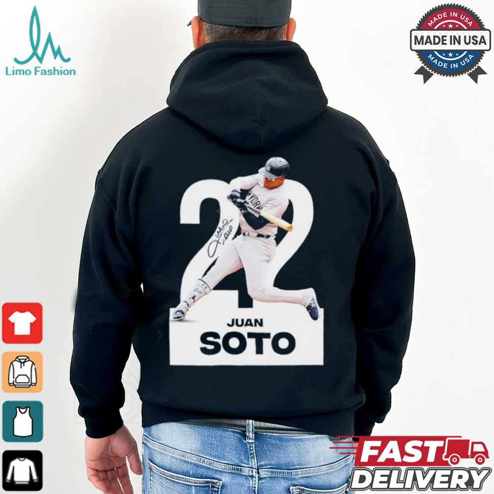Juan Soto 22 signature New York Yankees shirt Juan Soto 22 signature New York Yankees shirt