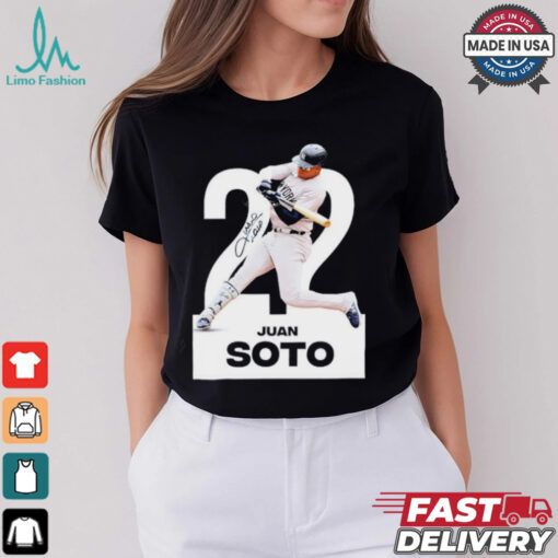 Juan Soto 22 signature New York Yankees shirt