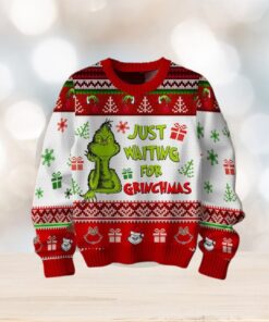 Just Waiting For Grinchmas Sweater