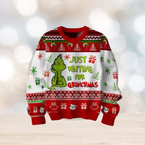 Just Waiting For Grinchmas Sweater