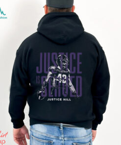 Justice Hill Baltimore Ravens Justice Is Served Shirt