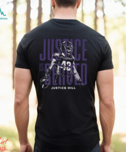 Justice Hill Baltimore Ravens Justice Is Served Shirt