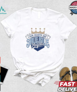 KC Royals Bring Out The Blue Our Hearts Are True Blue Royals T shirt