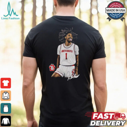 Kaleb Stewart South Dakota Coyotes signature 2024 shirt
