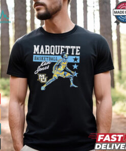 Kam Jones Marquette Golden Eagles basketball cartoon shirt