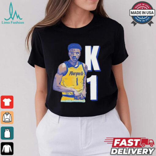 Kameron Jones Marquette Golden Eagles cartoon shirt