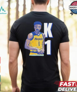 Kameron Jones Marquette Golden Eagles cartoon shirt