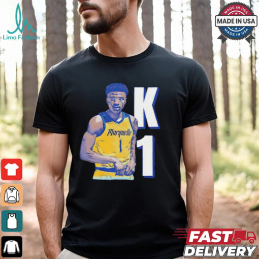 Kameron Jones Marquette Golden Eagles cartoon shirt