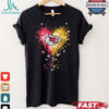 Minnesota Vikings Crystal Heart Shirt