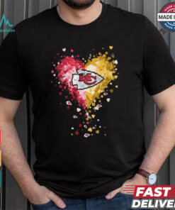 Kansas City Chiefs Crystal Heart Shirt